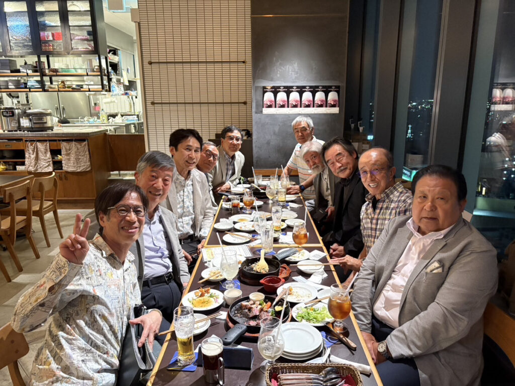 各務原歯科医師会会長に就任お祝いのお食事会